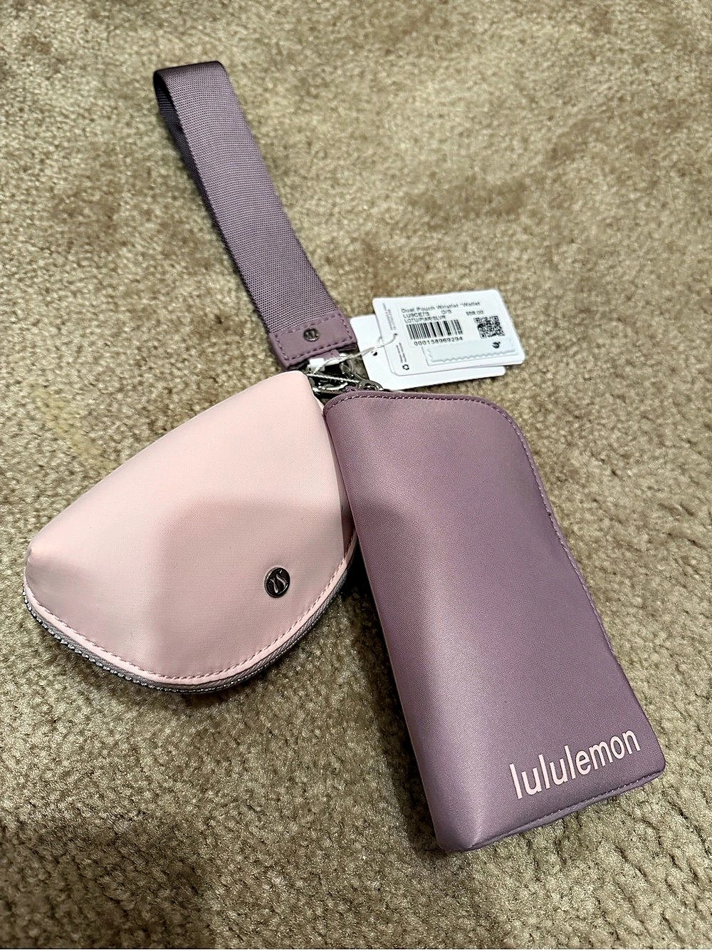 Lululemon Dual Pouch Wristlet Wallet